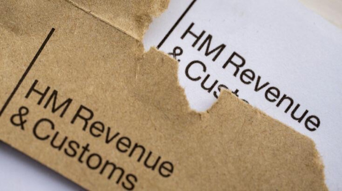 HM Revenue and Customs letter representing tax and compliance paperwork